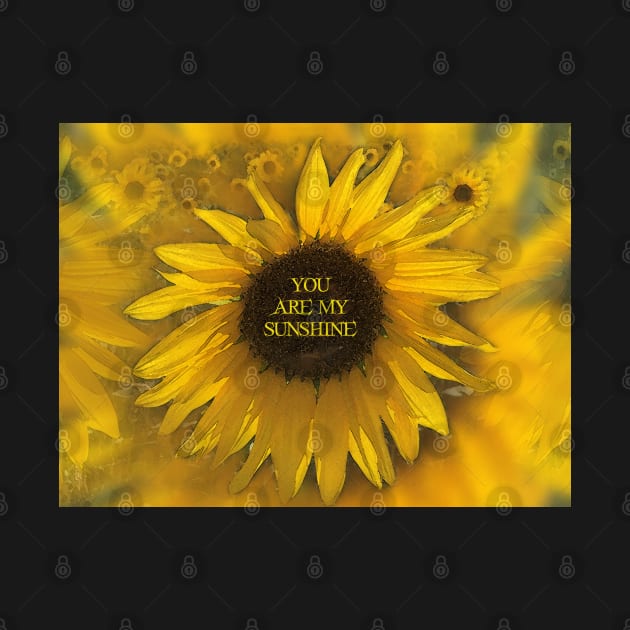 Reiki Sunflowers - Angel Reiki - You Are My sunshine by BenitaJayne