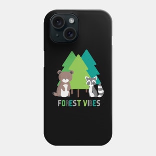 Forest Bear & Raccoon Phone Case