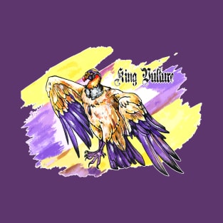 Pride Vulture: Non-Binary King Vulture T-Shirt