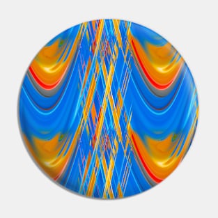 Bright and Cheerful Abstract Pin