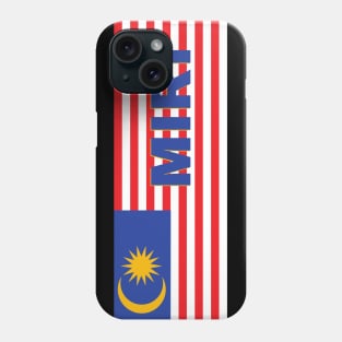 Miri City in Malaysian Flag Phone Case