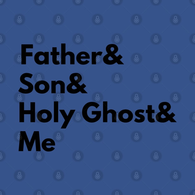 Father& Son& Holy Ghost Trinity Christian Design by kissedbygrace