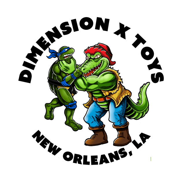 Dimension X Toys Gator Chokehold Shirt by dimensionxtoys