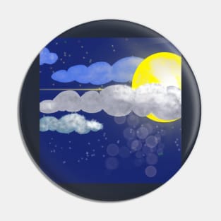 Night Sky Pin