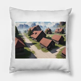 Peace Town Pillow