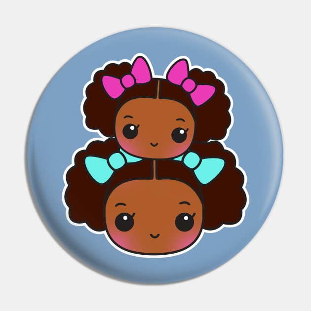 Naiah and Elli "Tsum Tsum" Stack Pin by mcnestudios