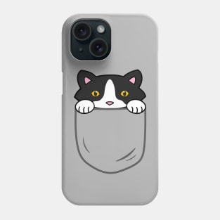 Cat In A Pocket Phone Case