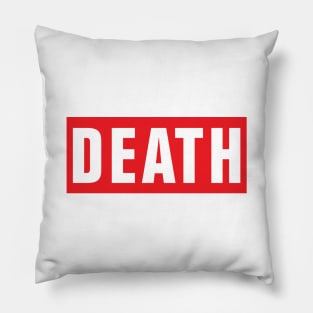 Death Magazine Pillow