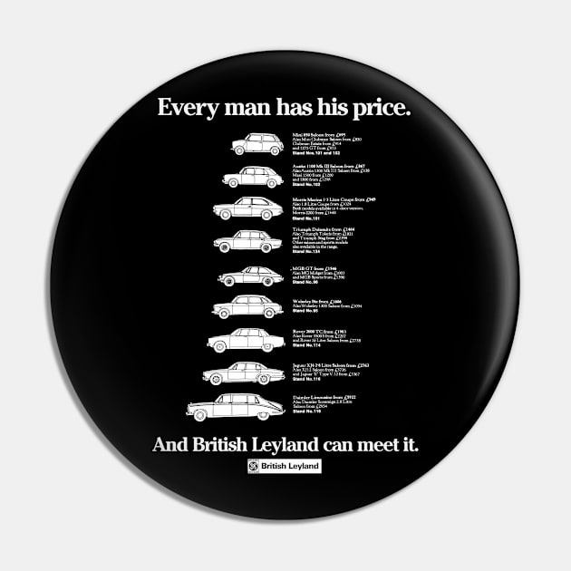 1970s BRITISH LEYLAND ADVERT Pin by Throwback Motors