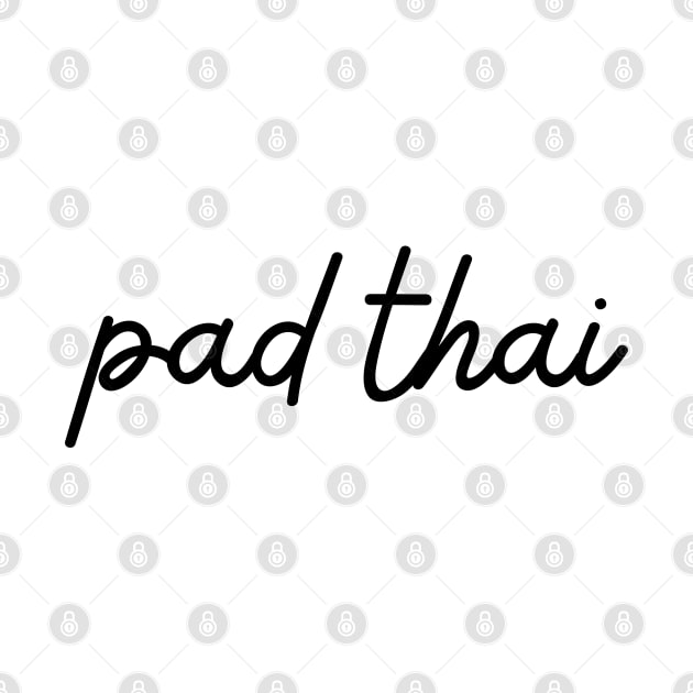 pad thai - black by habibitravels