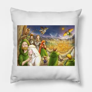 Robin Hood And Matilda Pillow