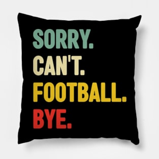 Football Pillow