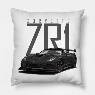 Chevy Corvette C7 ZR1 (Jet Black) Pillow