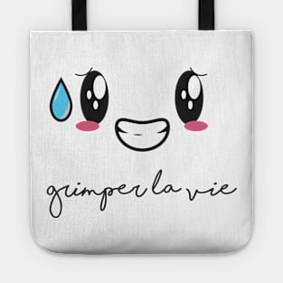 "Croquer la vie" collection | grimper la vie Tote