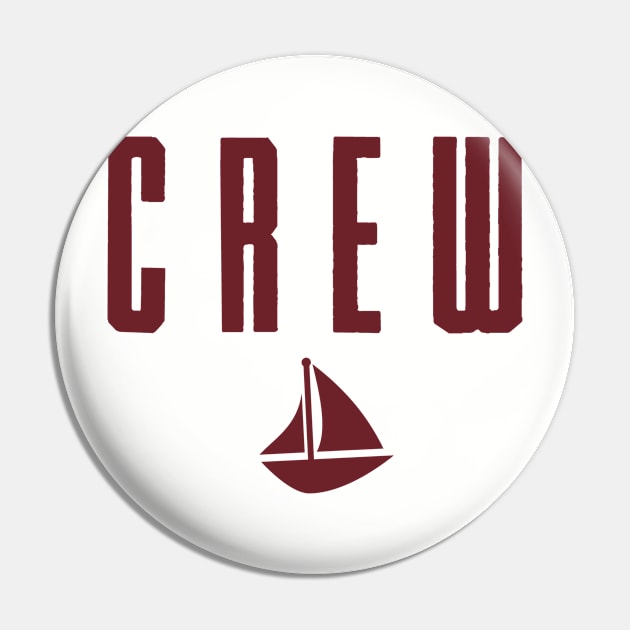 CREW Bridesmaid Pin by phillydrinkers