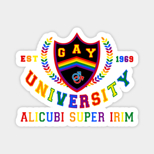 gay university we will make a man out of you (lgbtq) Magnet