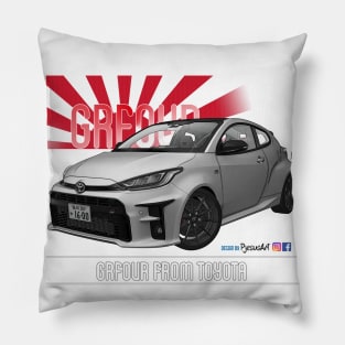 Toyota GRFOUR White Pillow