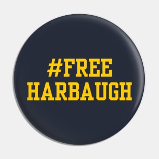 Free Harbaugh Pin