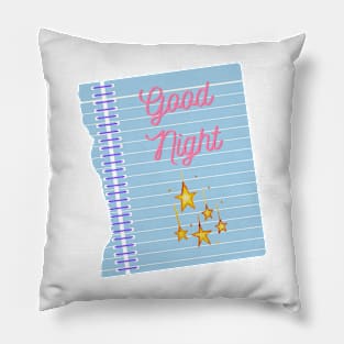 Good Night Stars Pillow
