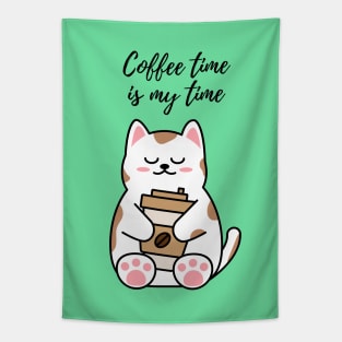 Coffee Time is My Time Tapestry