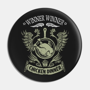 Chicken Dinner Pin