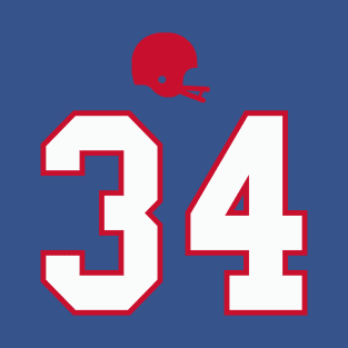 Thurman Thomas #34 T-Shirt