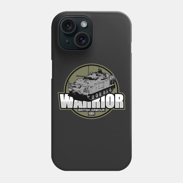 British Army Warrior Phone Case by TCP