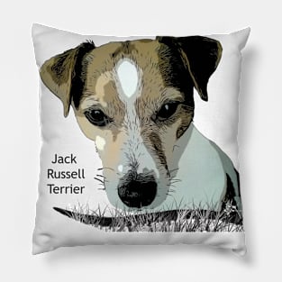 Jake the Jack  Russell Terrier Pillow