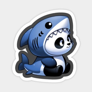 panda shark Magnet