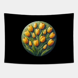 Tulip Flower Tapestry