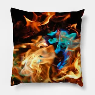 Coloured Fire Pillow