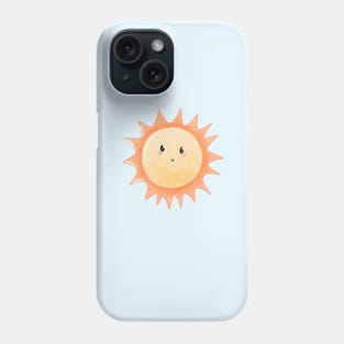 Cute sun design Phone Case