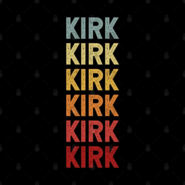 Kirk Vintage Name Gift by CoolDesignsDz