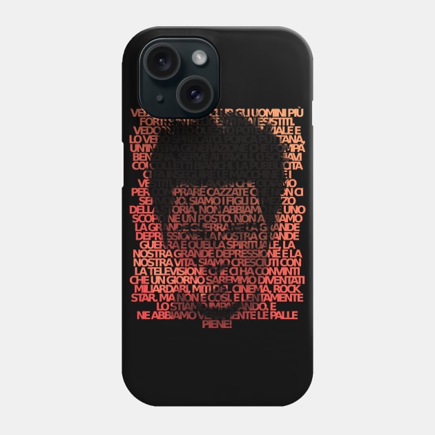 Fight Club Now! ITALIANO Phone Case by BlackJack-AD