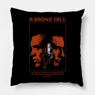 a bronx tale vintage grunge Pillow