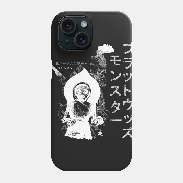 WV Monster #6 White Phone Case by AWSchmit