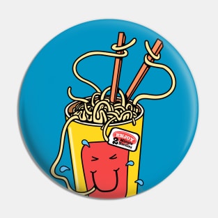 Noodle Head Pin