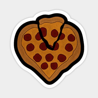 Pizza Love Heart, Pizza Lover Magnet