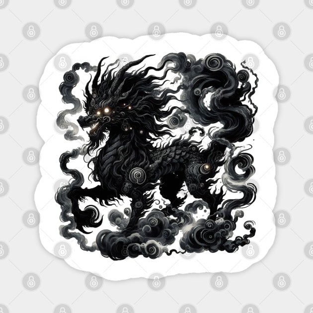 Dark kirin Magnet by Cute&Brave