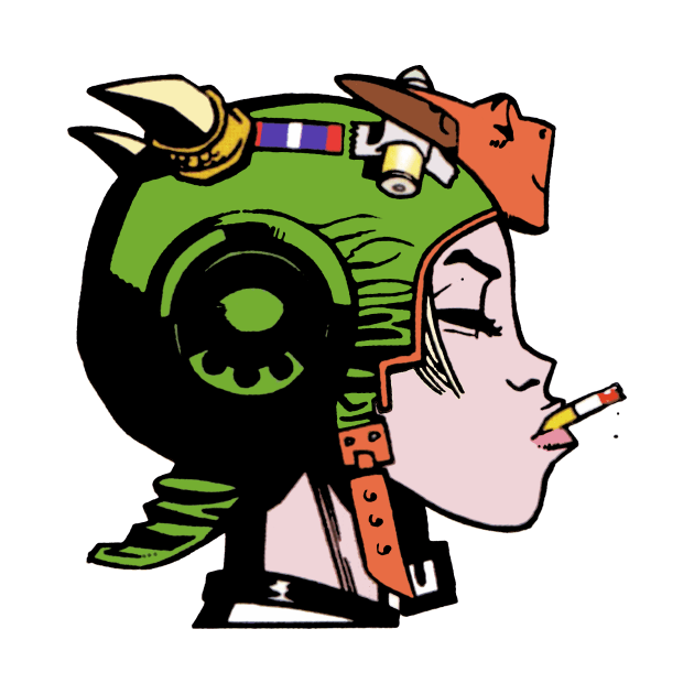Tank Girl VII (High Resolution, Color). by HortusMornsEst