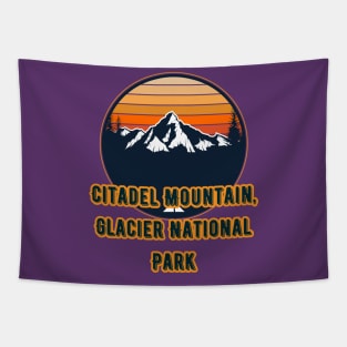 Citadel Mountain, Glacier National Park Tapestry