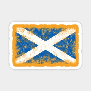 Scotland Vintage Flag Magnet