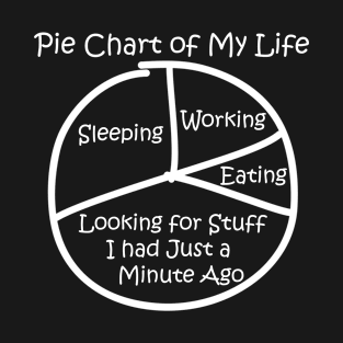 Pie Chart of My Life T-Shirt