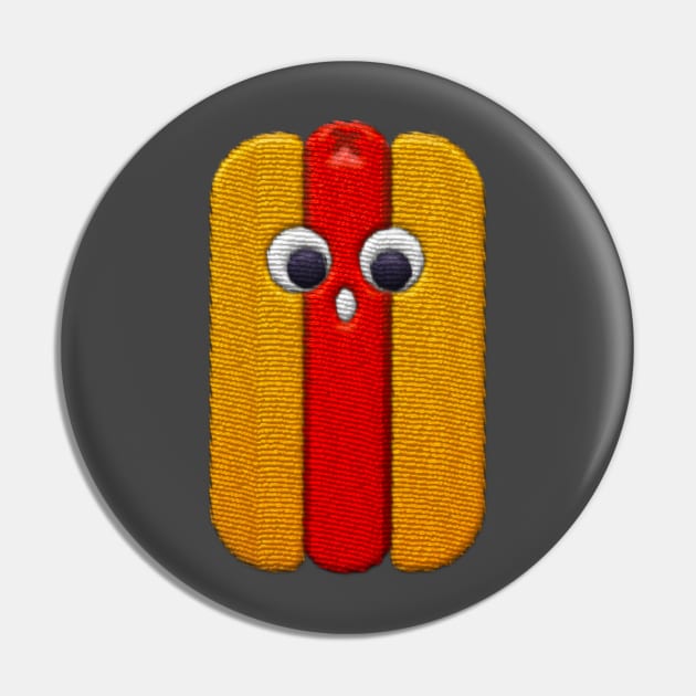Hotdog Pin by aaallsmiles