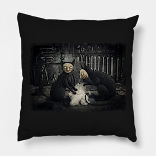 Spooky cats Pillow