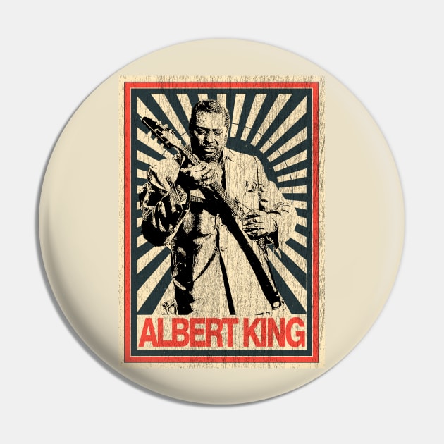 Vintage Albert King Pin by Odd Even