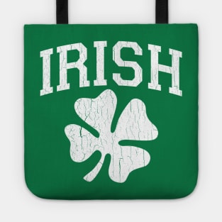 IRISH Giant Shamrock (vintage distressed look) Tote