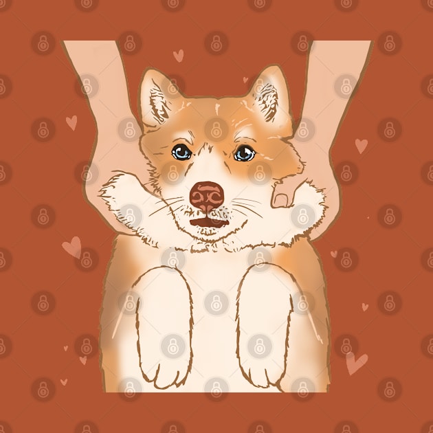 Cutie Shiba-inu by kozinoart