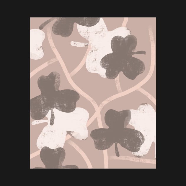 Pastel shamrock pattern by Pacesyte