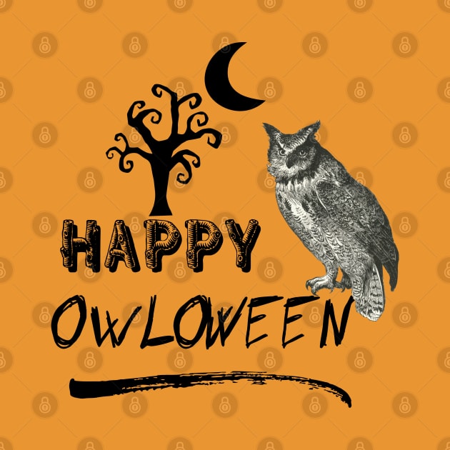 Halloween Owl by Biophilia